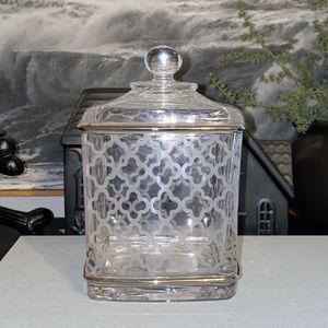 Nicole Miller Home Bathroom Canister Glam Home Decor